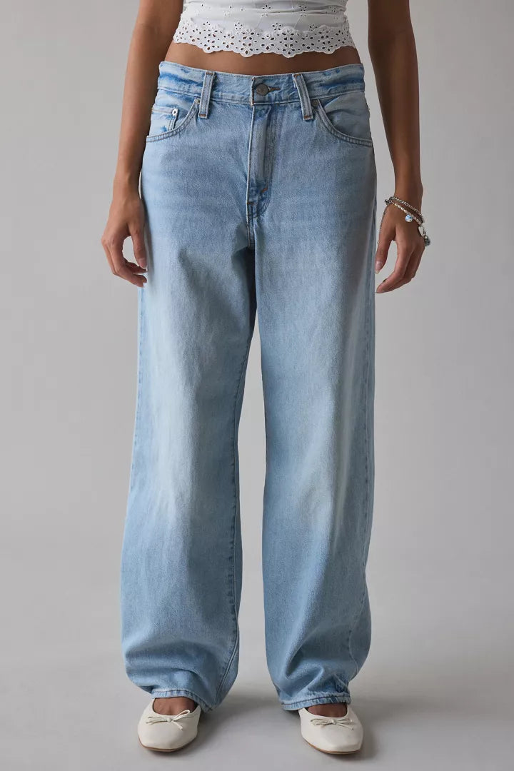 Calça Jeans Levi’s Baggy Dad Feminina Cintura Média