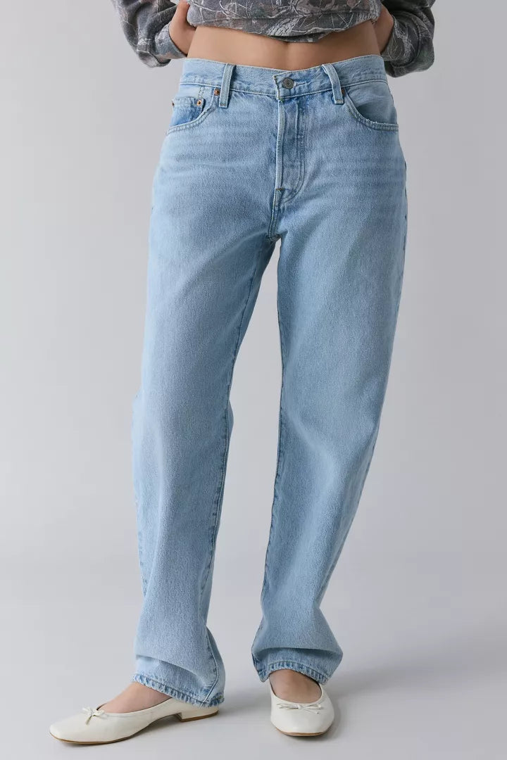 Calça Jeans Levi’s 501 90s Feminina Reta Cintura Média