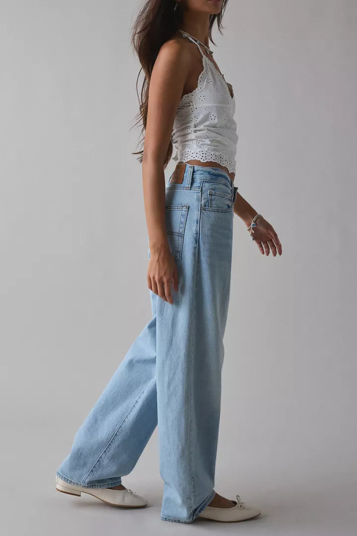 Calça Jeans Levi’s Baggy Dad Feminina Cintura Média
