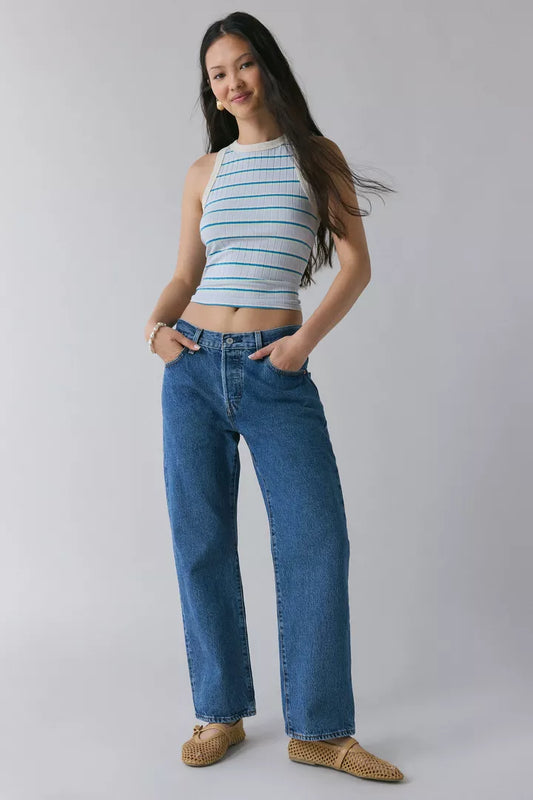 Calça Jeans Levi’s 501 ‘90s Ankle Feminina Cintura Média