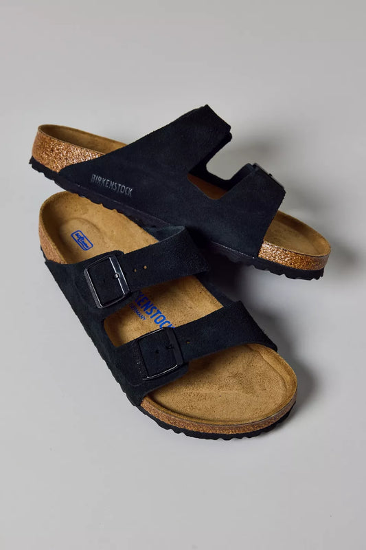 Sandália Birkenstock Masculina Arizona Soft Footbed