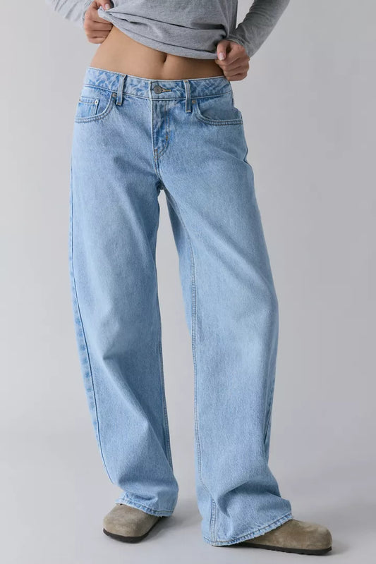 Calça Jeans Levi’s Low Loose Feminina Cintura Baixa