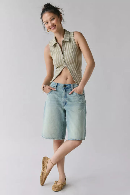 Bermuda Jeans Levi’s Baggy Dad Jort Feminina