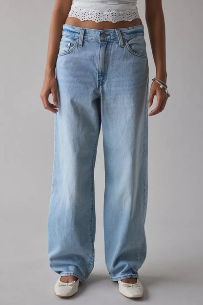 Calça Jeans Levi’s Baggy Dad Feminina Cintura Média