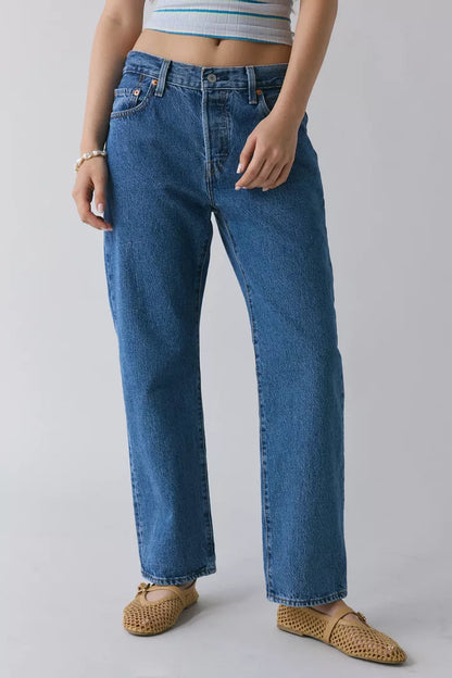 Calça Jeans Levi’s 501 ‘90s Ankle Feminina Cintura Média