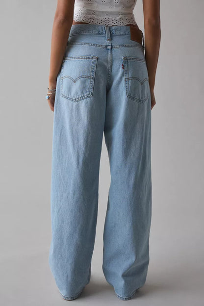 Calça Jeans Levi’s Baggy Dad Feminina Cintura Média