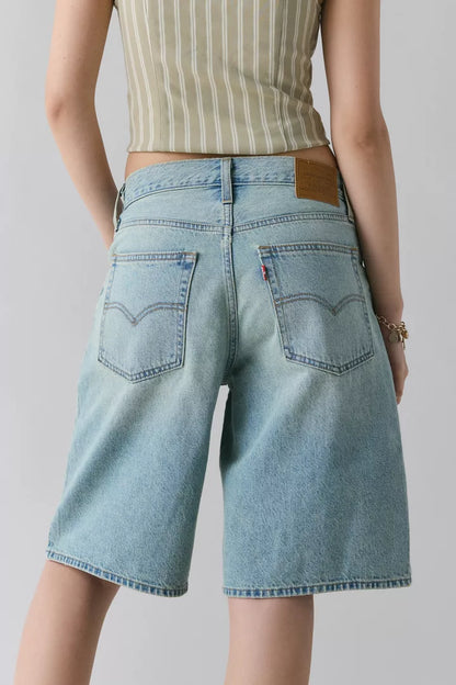 Bermuda Jeans Levi’s Baggy Dad Jort Feminina