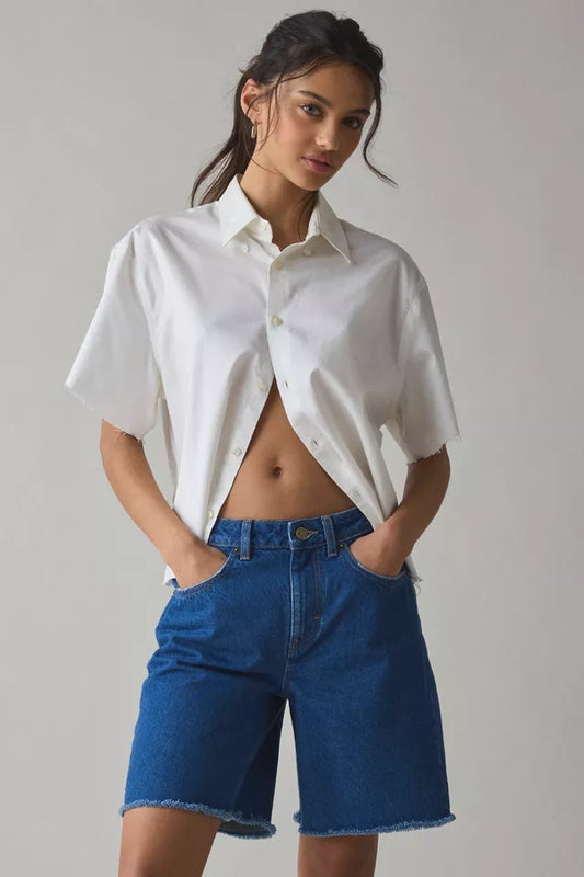 Velvet Tori Mid-Rise Cutoff Jort